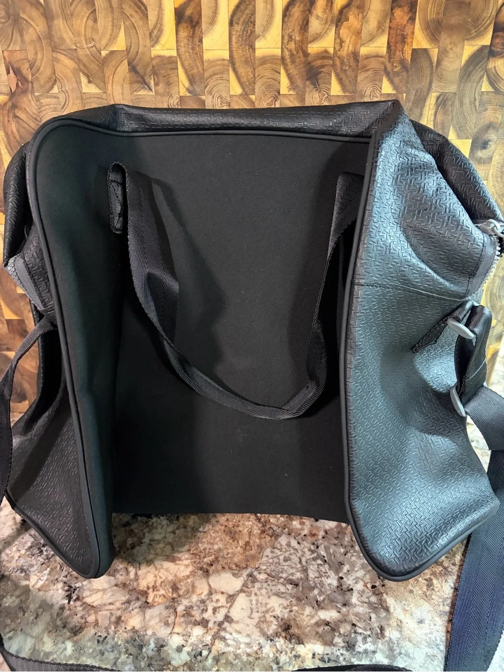 Black Men’s Travel Tote